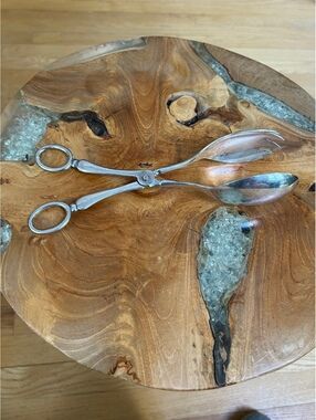 Reed & Barton Silver Plated Serving Tongs